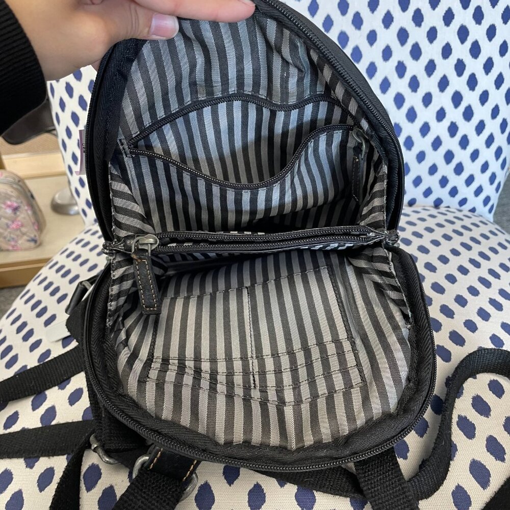 Jack Georges Black Small Backpack - image 5